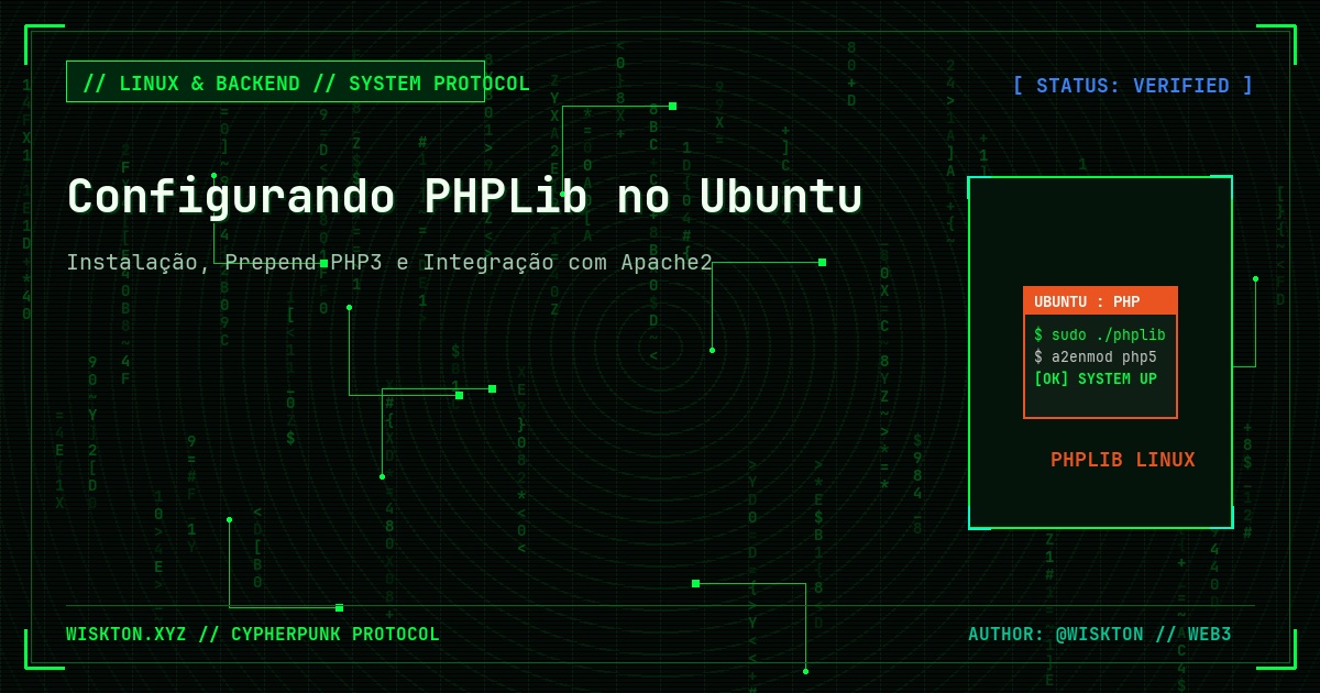 Configurando o phplib no linux Ubuntu
